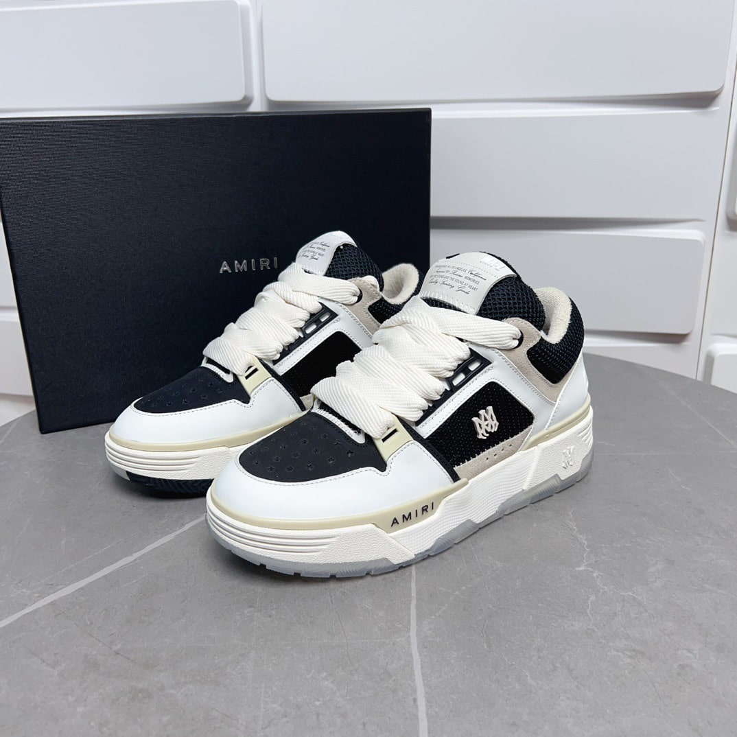 AMR MA-1 Black and White Sneakers-052 - sneakerhillcom