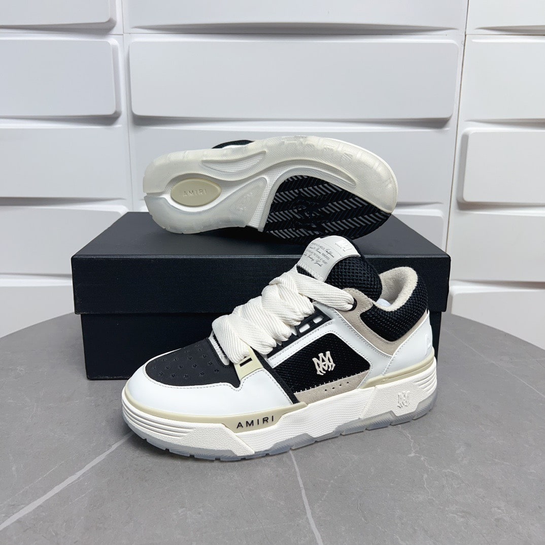 AMR MA-1 Black and White Sneakers-052 - sneakerhillcom