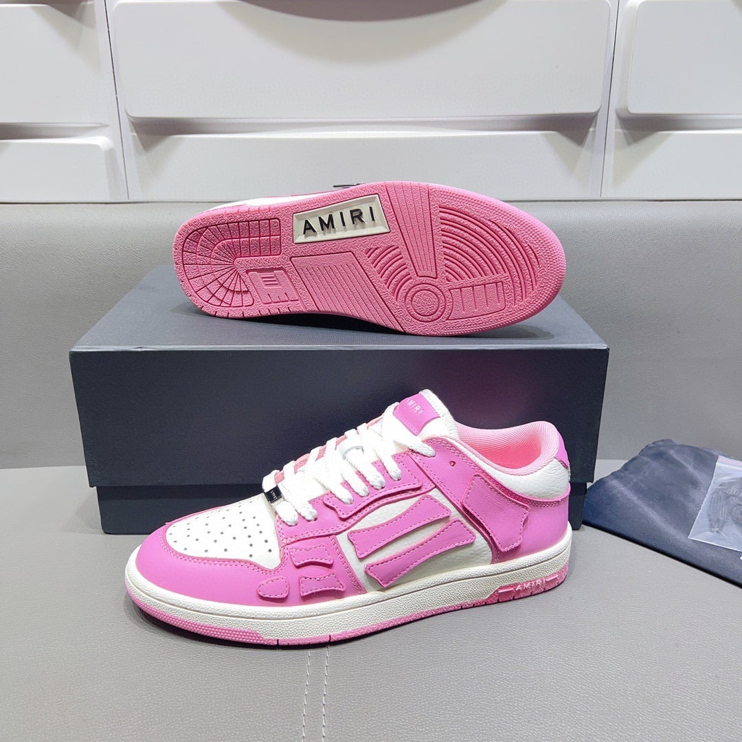 AMR Skel Top Low Pink Sneakers-121 - sneakerhillcom