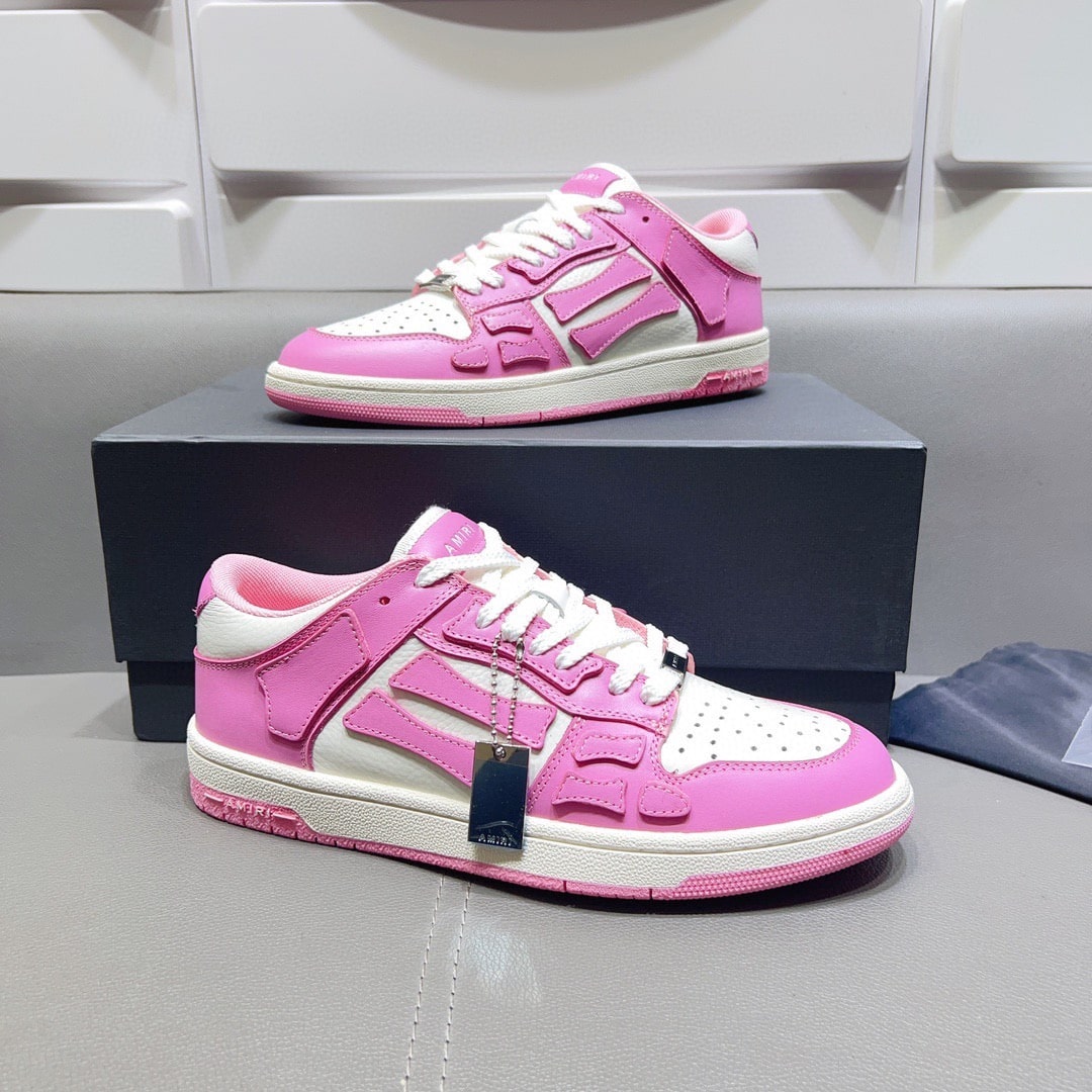 AMR Skel Top Low Pink Sneakers-121 - sneakerhillcom