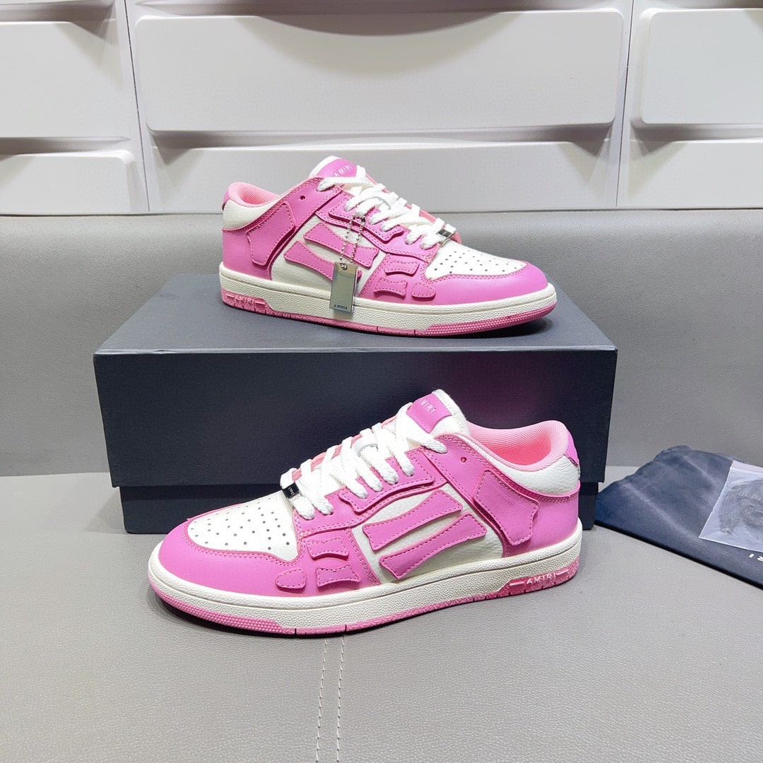 AMR Skel Top Low Pink Sneakers-121 - sneakerhillcom