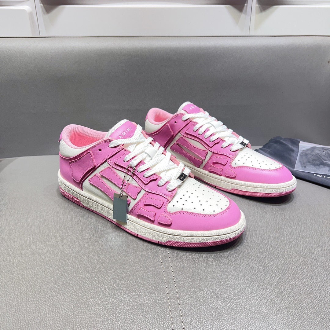 AMR Skel Top Low Pink Sneakers-121 - sneakerhillcom