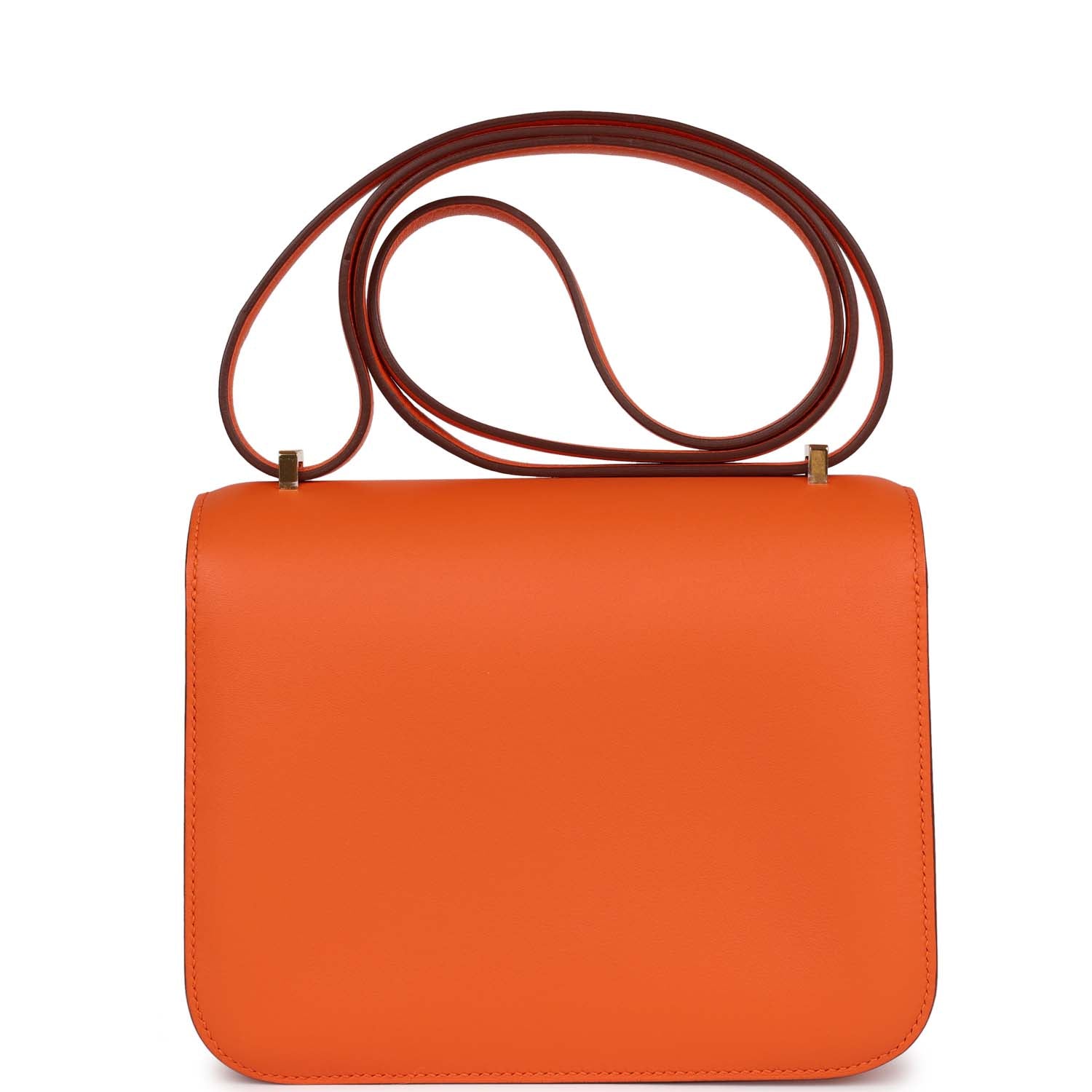 Constance 18 Orange Swift Gold Hardware Kilta bags