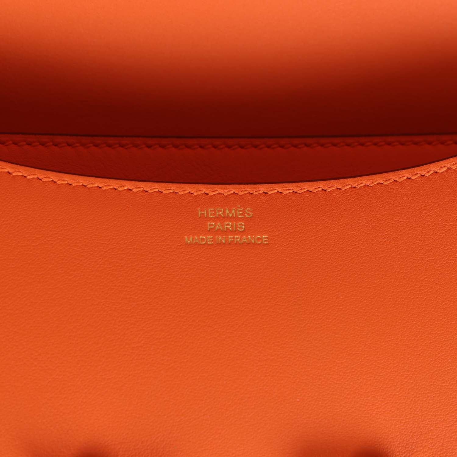 Constance 18 Orange Swift Gold Hardware Kilta bags