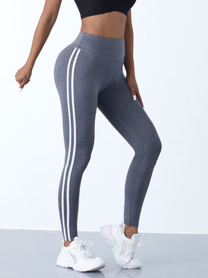 Yoga leggings, women's high waisted and hip lifting, spring and summer slim fit, tight fitting and waist hugging fitness pants for outdoor wear eprolo