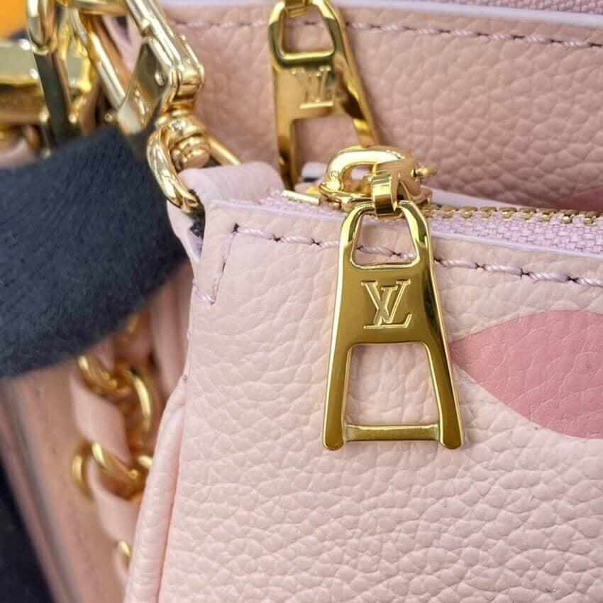 Sneakerhill Bicolor Multi Pochette Accessoires Bag Pink - LUV 543 sneakerhillcom