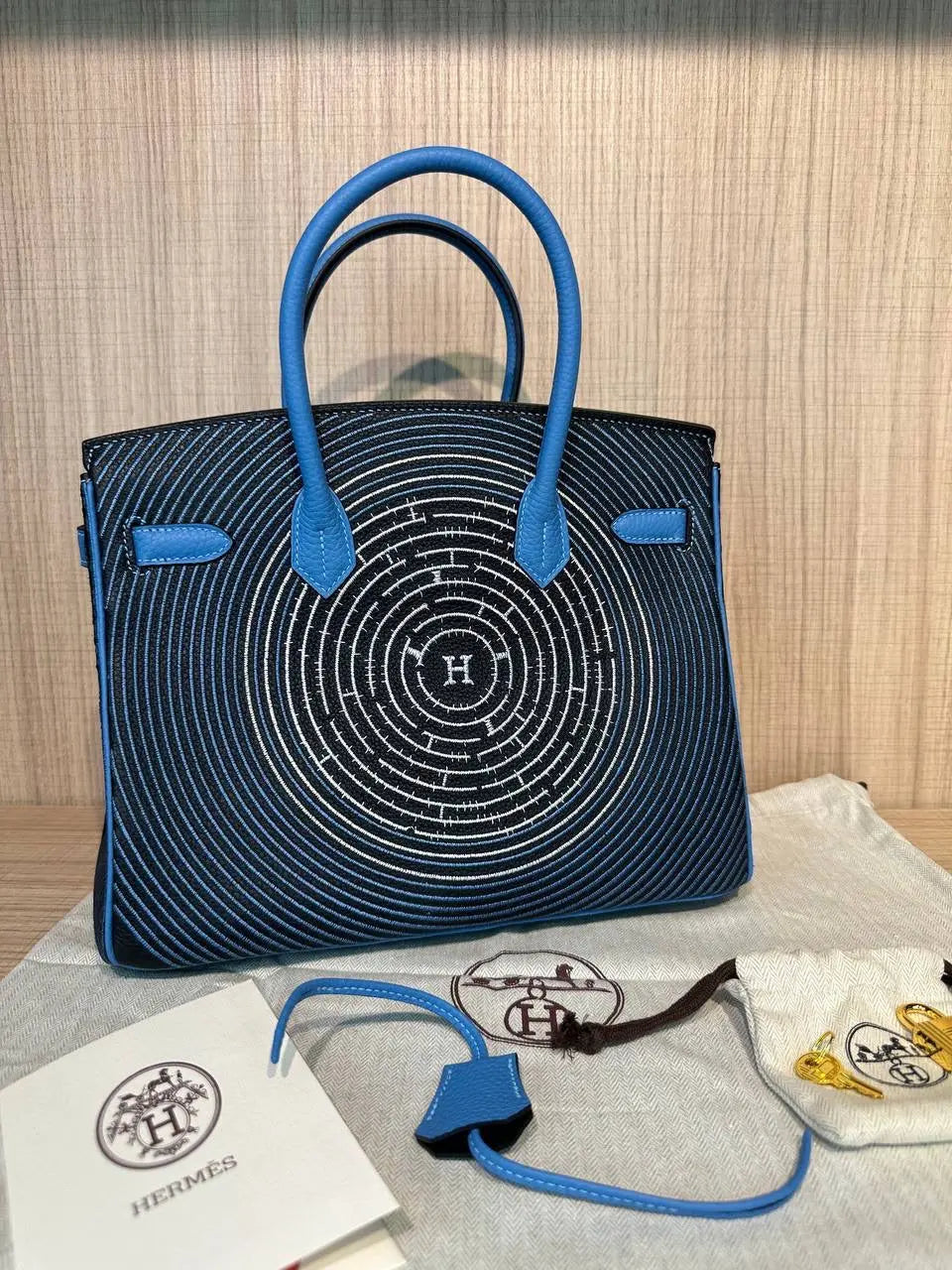 Birkin 35 Epsom Palladium Hardware Hermes