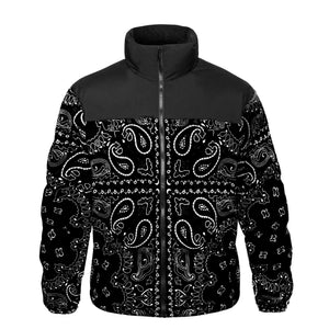 Sneakerhill LE1 | Black Paisley Puffer - sneakerhillcom