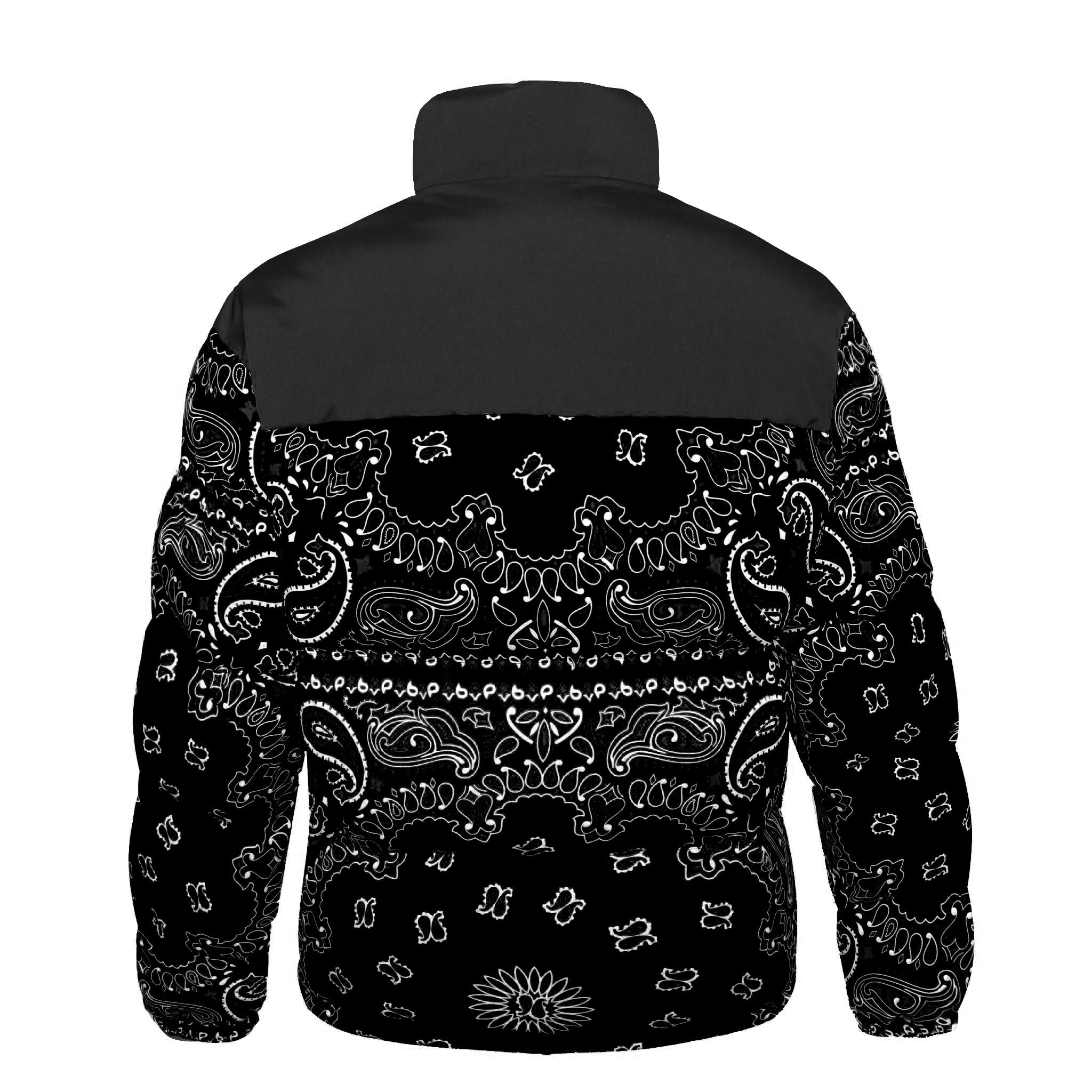 Sneakerhill LE1 | Black Paisley Puffer - sneakerhillcom