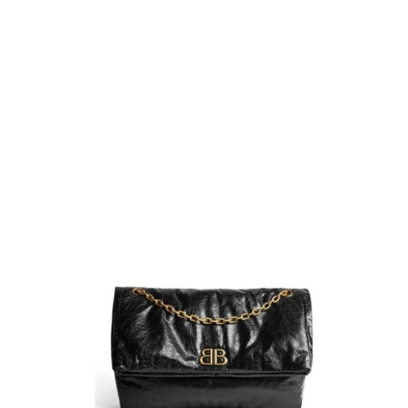 Sneakerhill - Monaco Large Chain Bag Black - sneakerhillcom