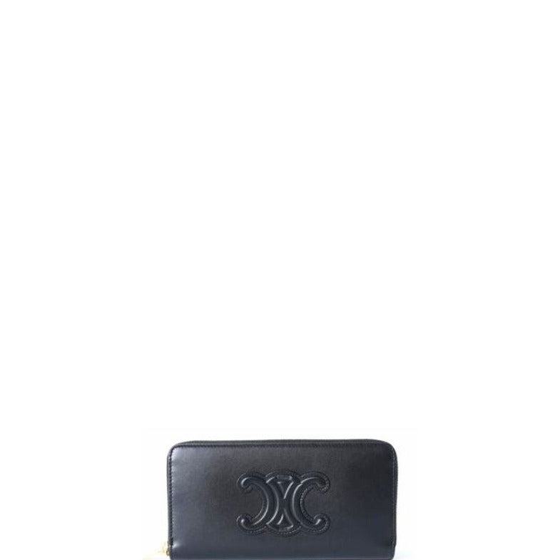 Sneakerhill - Triomphe Logo Long Wallet Black - sneakerhillcom