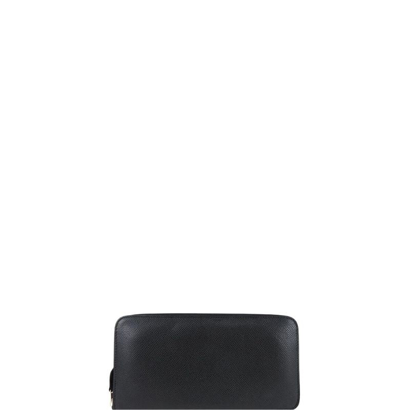 Sneakerhill - Epsom Leather Men's Clutch Wallet Black - sneakerhillcom