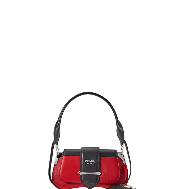 Sneakerhill - Sidonie Shoulder Bag Red/Black - sneakerhillcom