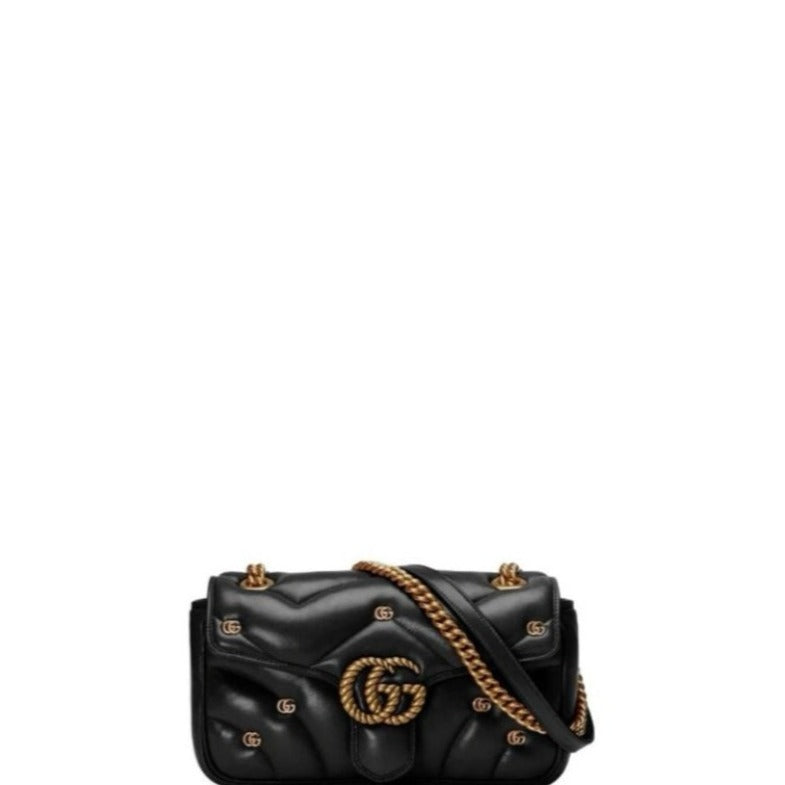 Sneakerhill - GG Shoulder Bag Black - sneakerhillcom