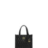 Sneakerhill - Matelasse Mini Tote Bag Black - sneakerhillcom