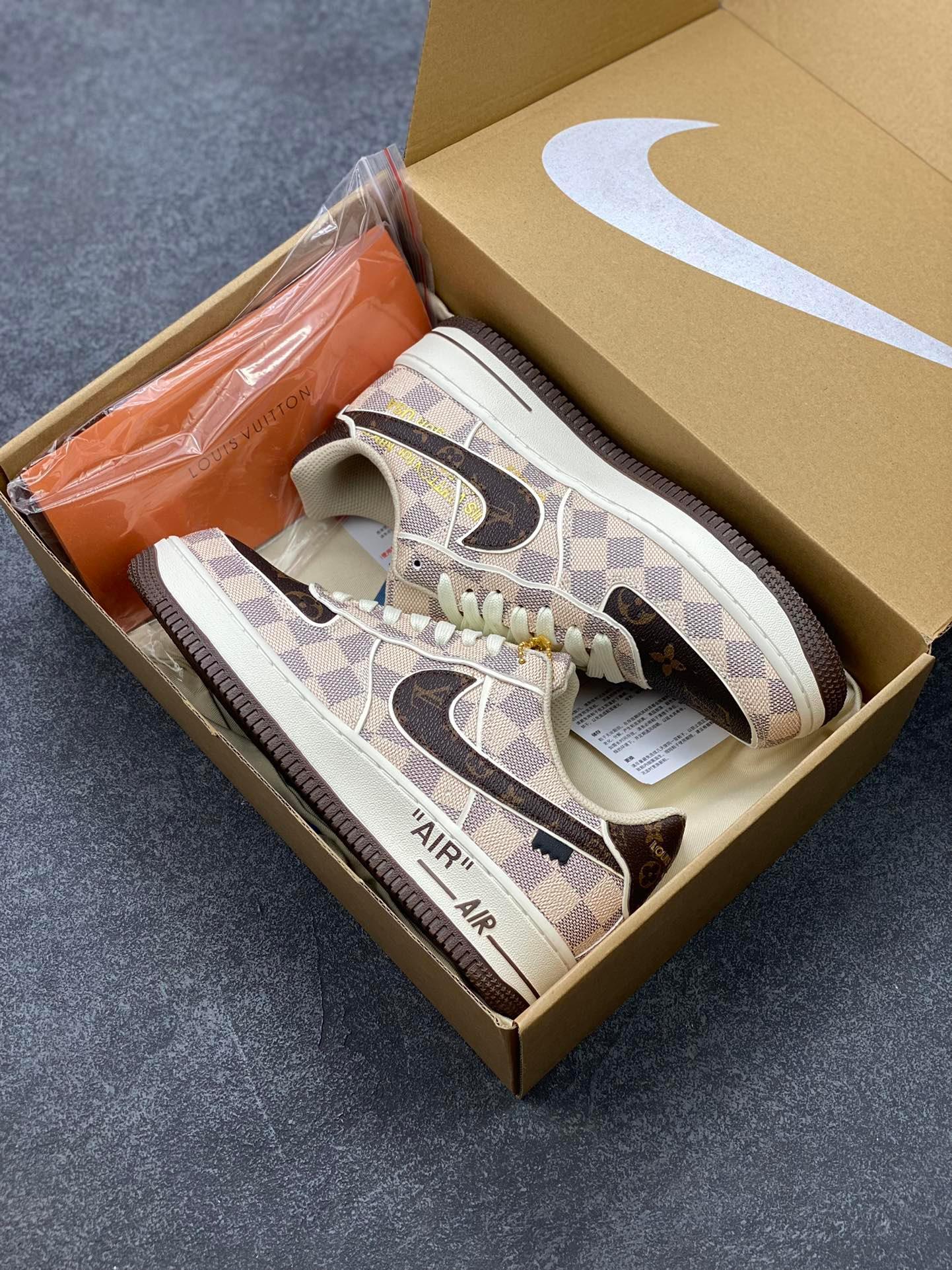 Custom Air Force 1 ’07 LV LD4631-202 - sneakerhillcom
