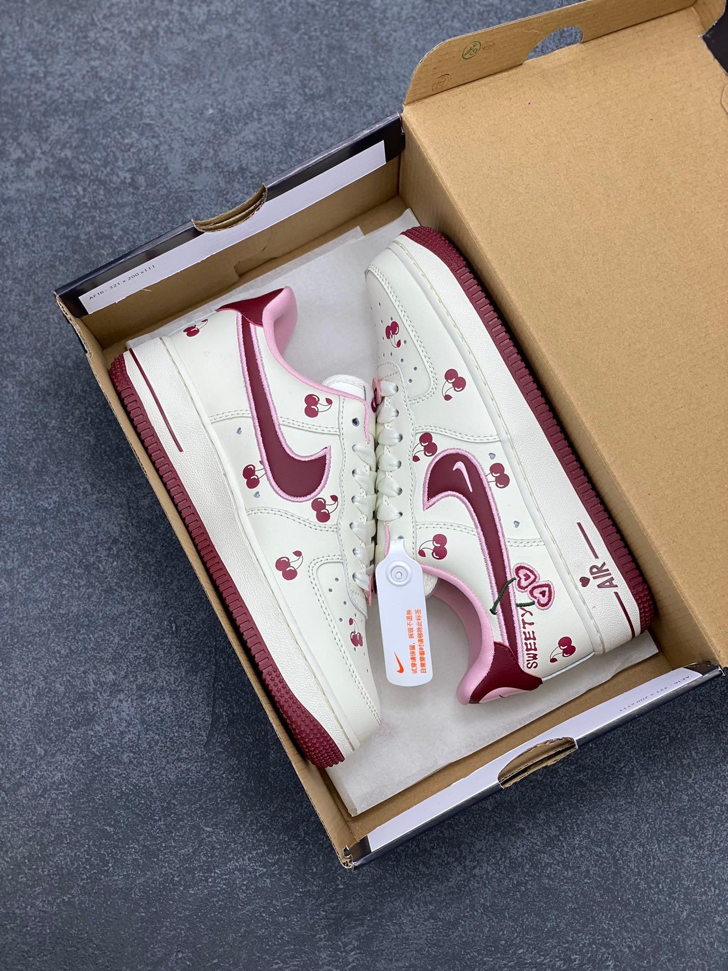 Custom Air Force 1'07 Low Valentine's Day - sneakerhillcom