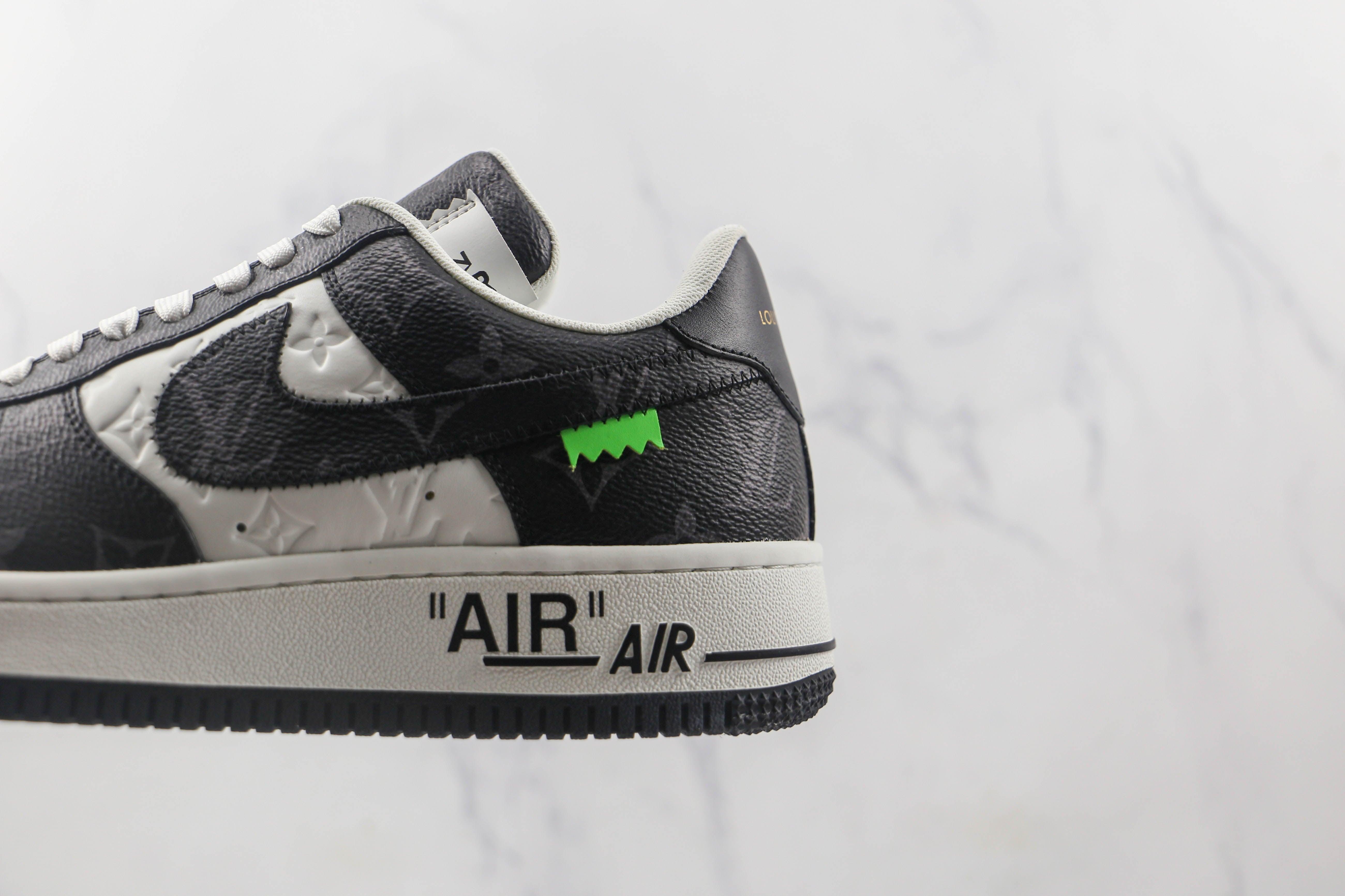 Custom Air Force Virgil Abloh Monogram - sneakerhypesusa