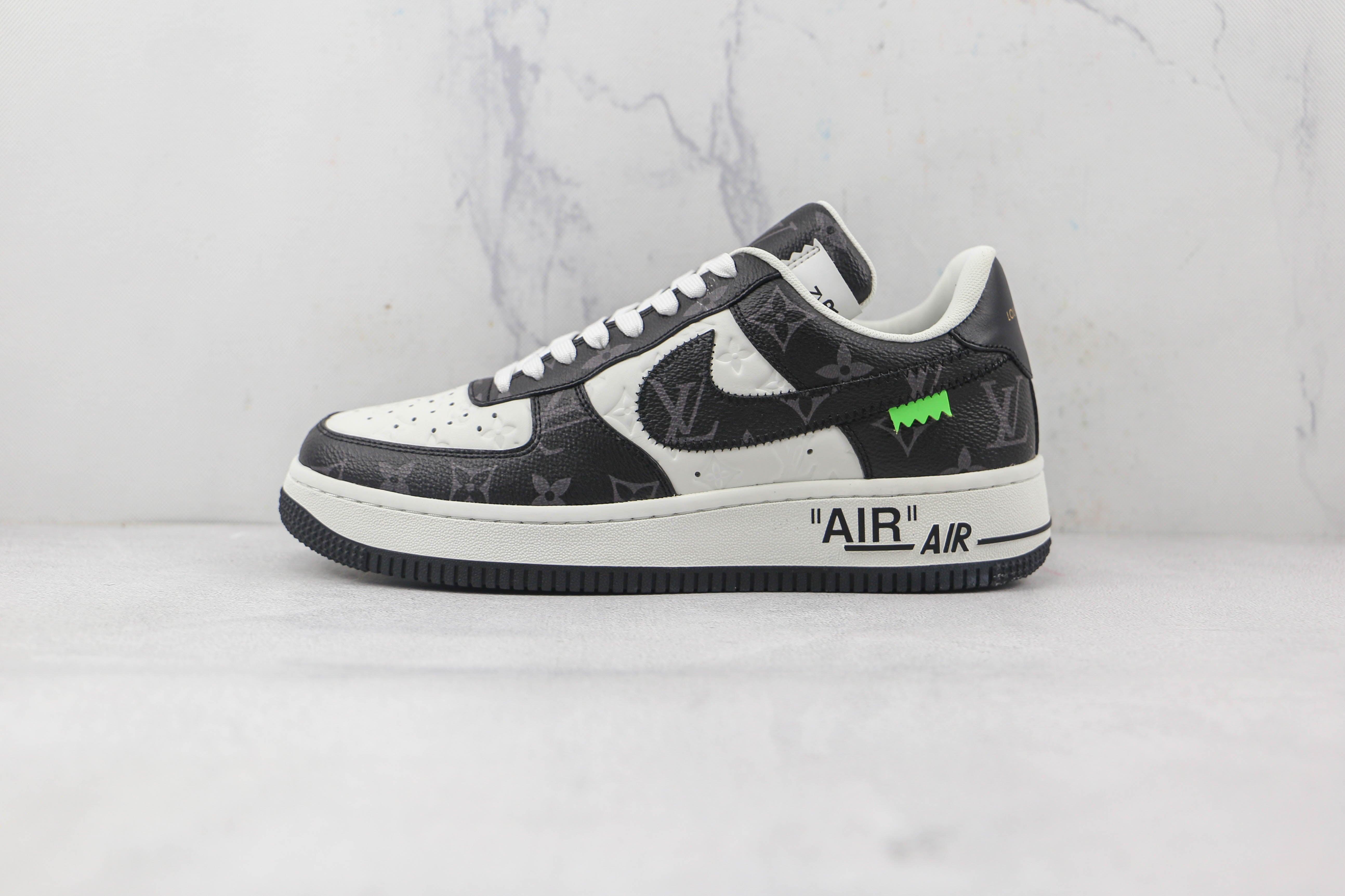 Custom Air Force Virgil Abloh Monogram - sneakerhypesusa