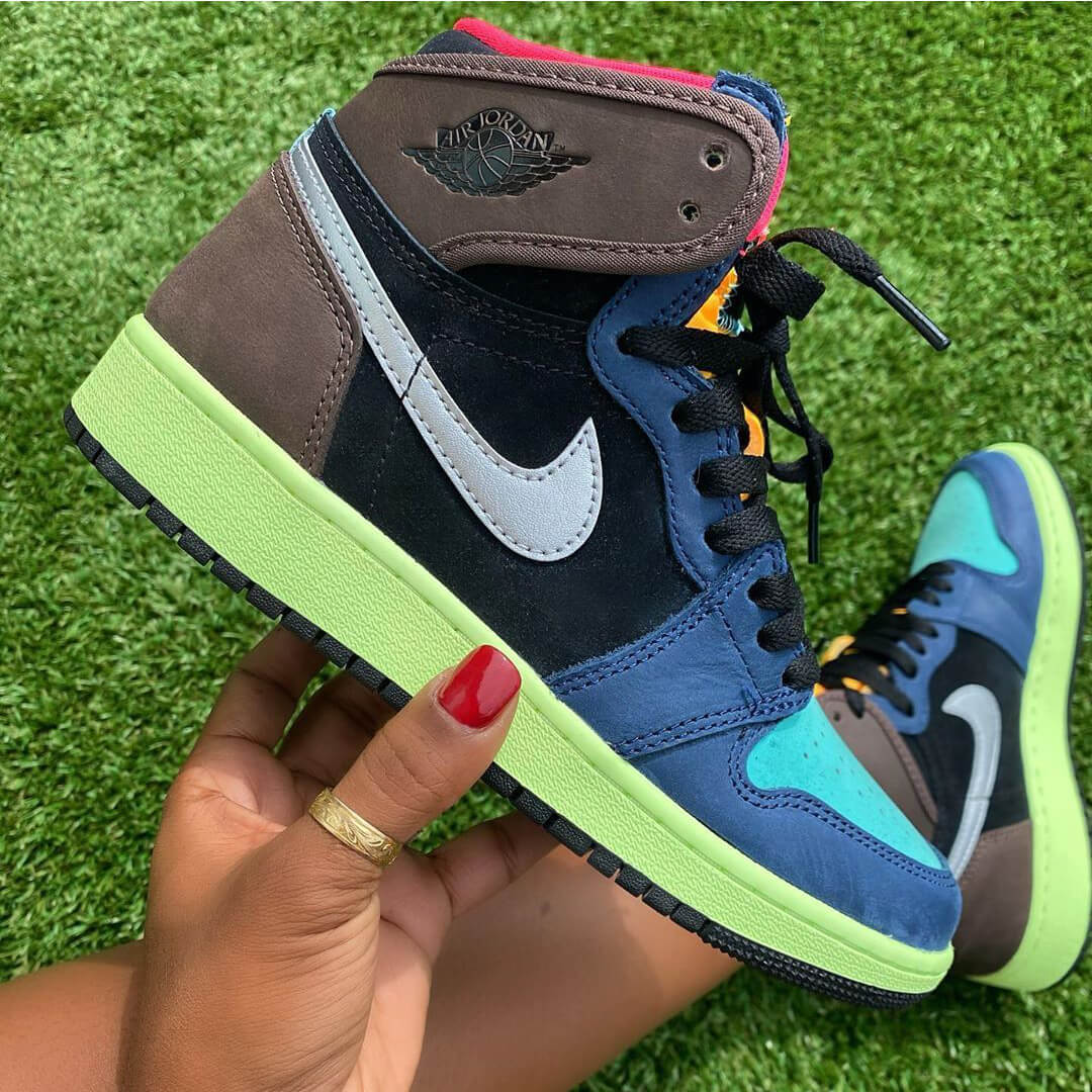 Custom Air Jordan 1 Bio Hack Sneakers - sneakerhypesusa