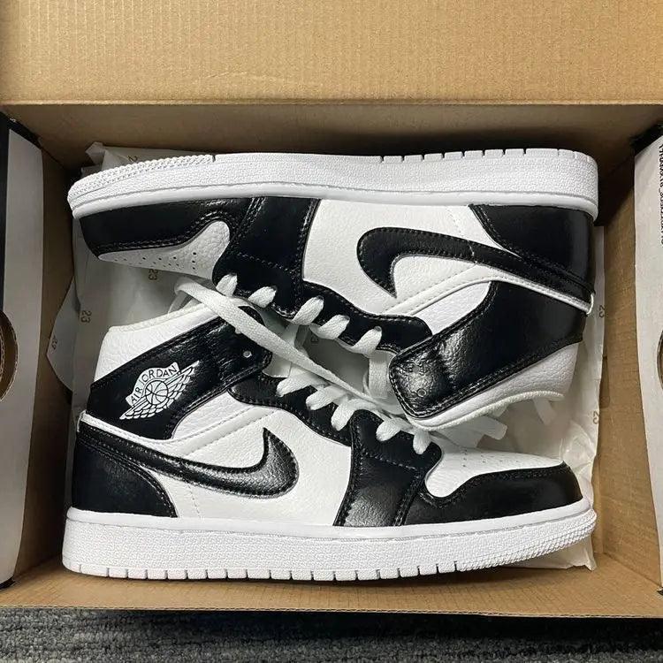 Custom Air Jordan 1 Black Retro High Q - sneakerhillcom