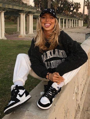 Custom Air Jordan 1 Black Retro High Q - sneakerhillcom