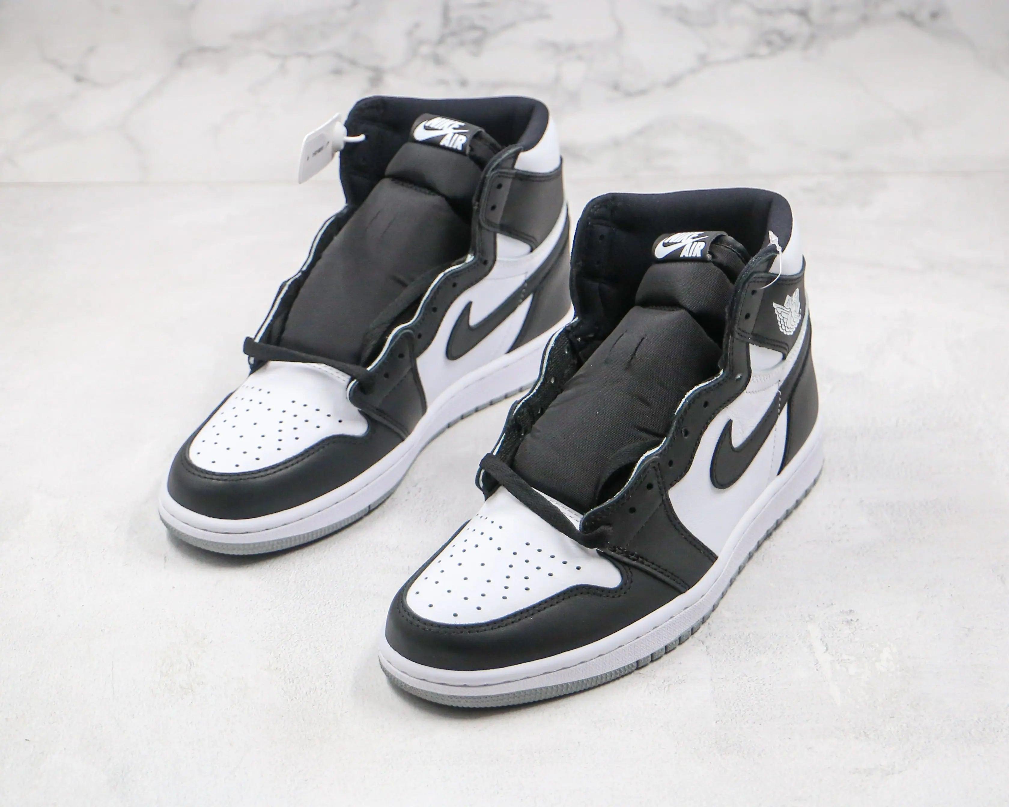 Custom Air Jordan 1 Black Retro High Q - sneakerhillcom