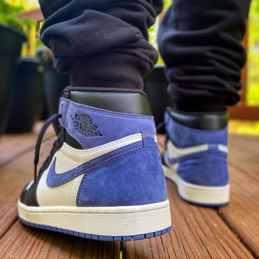 Custom Air Jordan 1 Blue Moon Sneakers - sneakerhypesusa