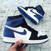 Custom Air Jordan 1 Blue Moon Sneakers - sneakerhypesusa