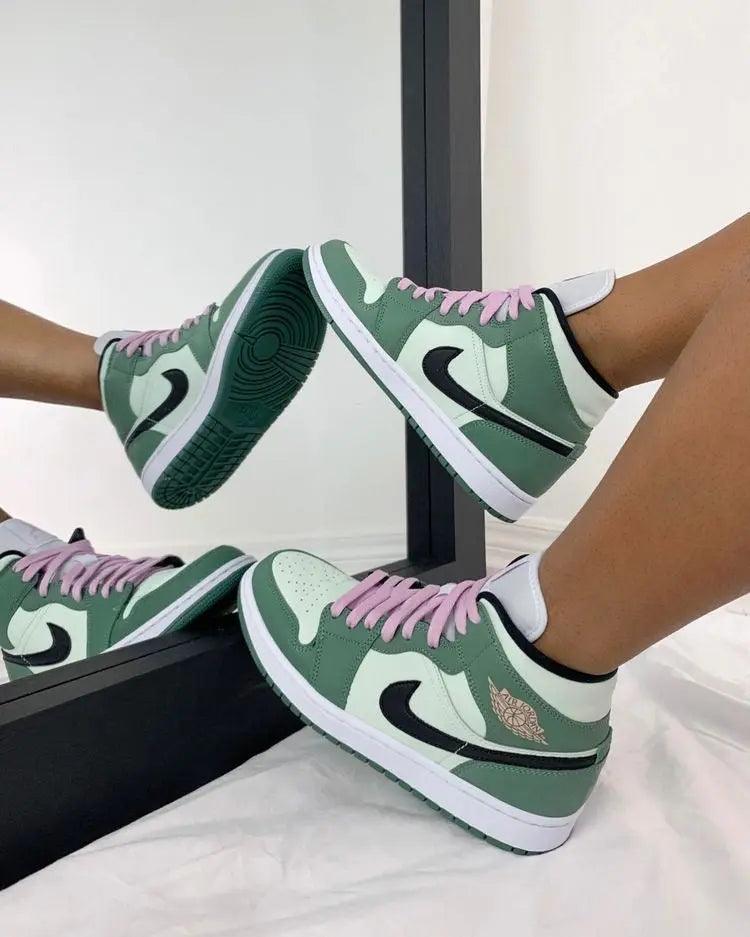 Custom Air Jordan 1 Dutch Green High Q sneakerlandnet