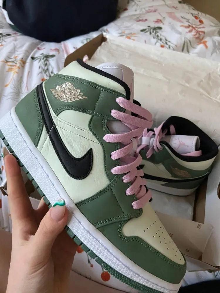 Custom Air Jordan 1 Dutch Green High Q sneakerlandnet