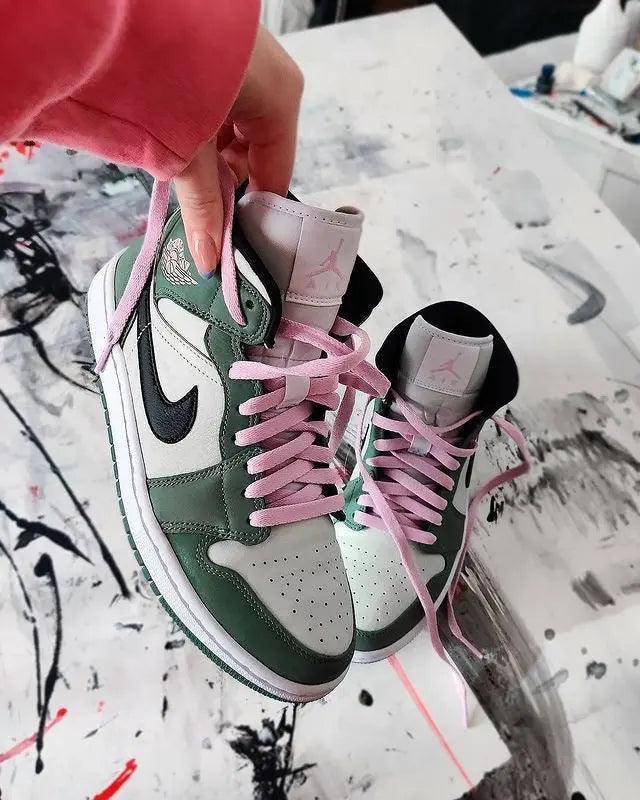 Custom Air Jordan 1 Dutch Green High Q sneakerlandnet