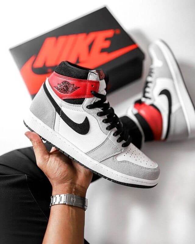 Custom Air Jordan 1 Grey Sneakers - sneakerhypesusa