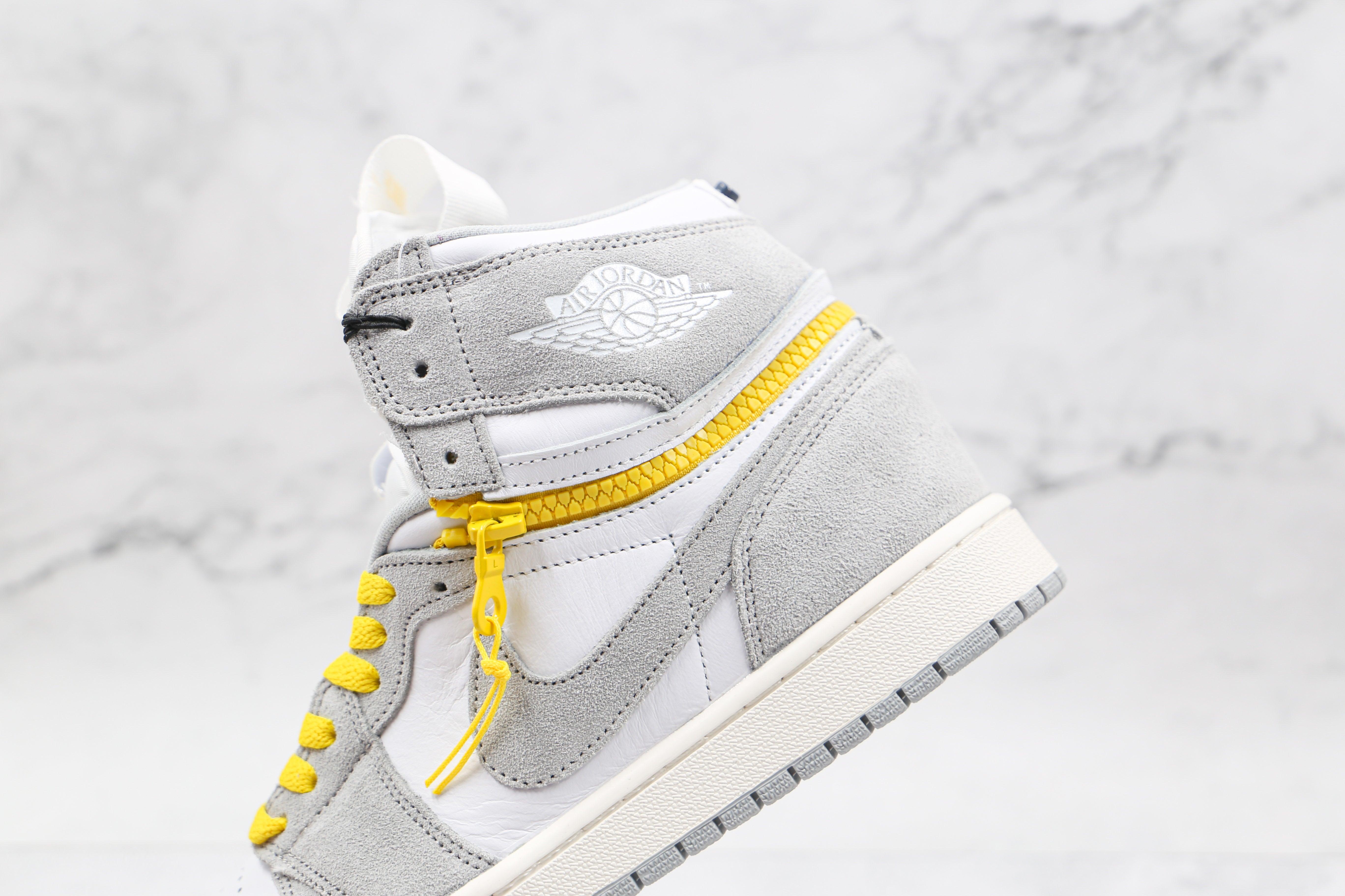 Custom Air Jordan 1 High Switch “Light Smoke Grey” High Q ( Customs And Box ), Jordan 1 Sneakers Active sneakerlandnet