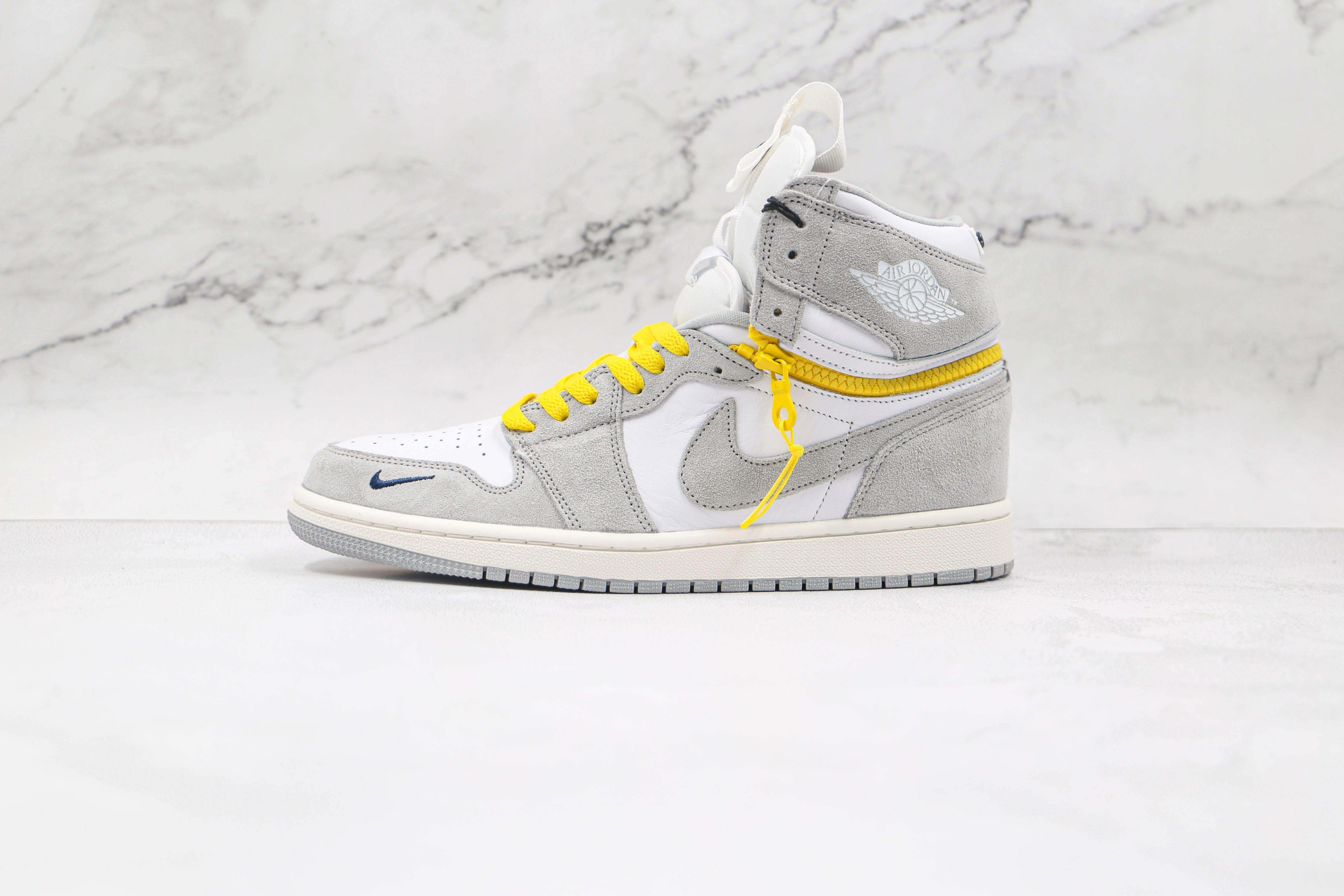 Custom Air Jordan 1 High Switch “Light Smoke Grey” High Q ( Customs And Box ), Jordan 1 Sneakers Active sneakerlandnet