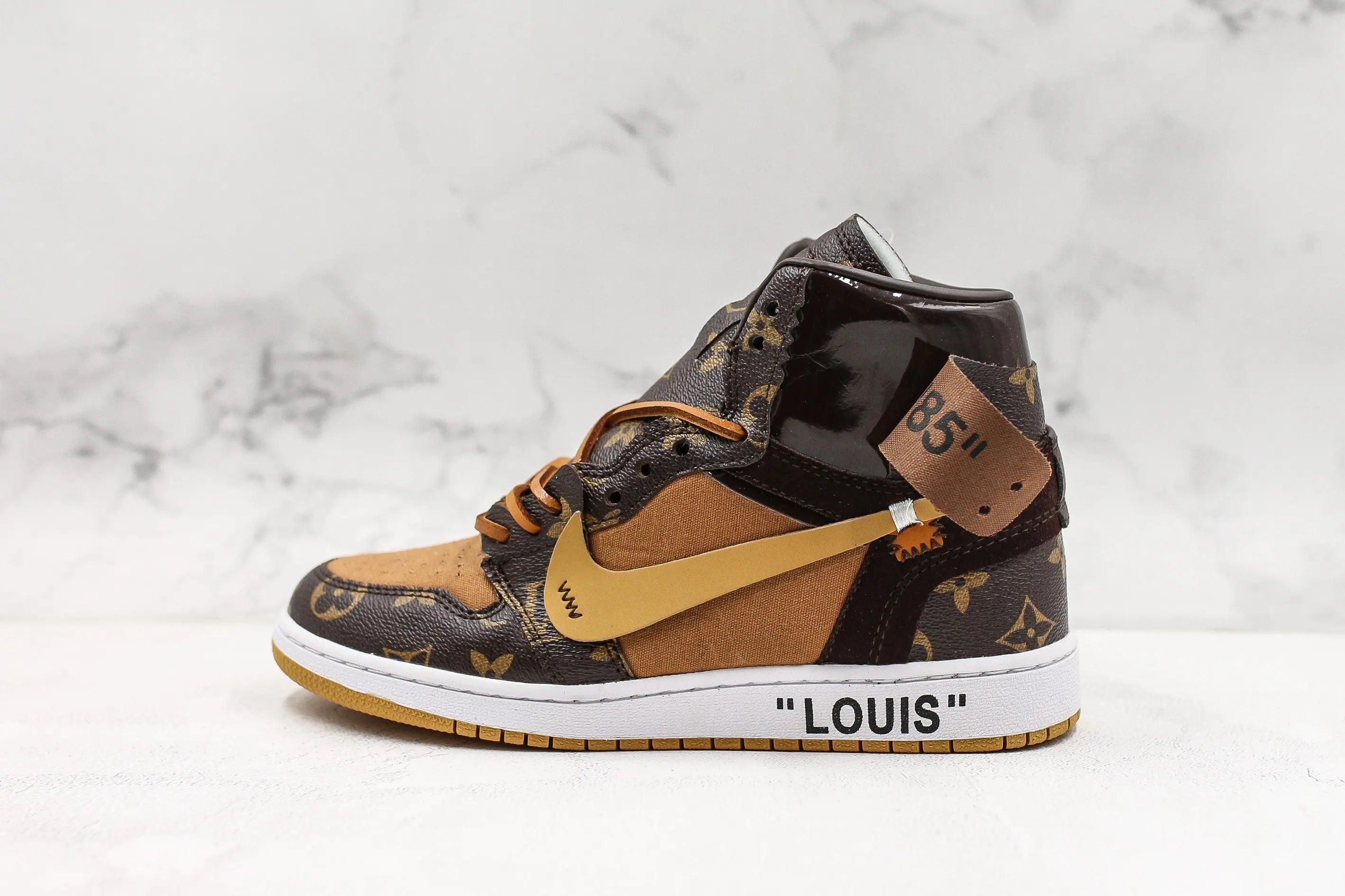 Custom Air Jordan 1 LV High Q ( Customs And Box ), Jordan 1 Sneakers Active A11 sneakerlandnet