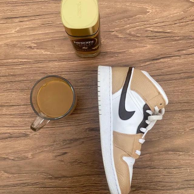 Custom Air Jordan 1 Latte - sneakerhypesusa