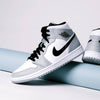 Custom Air Jordan 1 Light Grey Sneakers - sneakerhypesusa