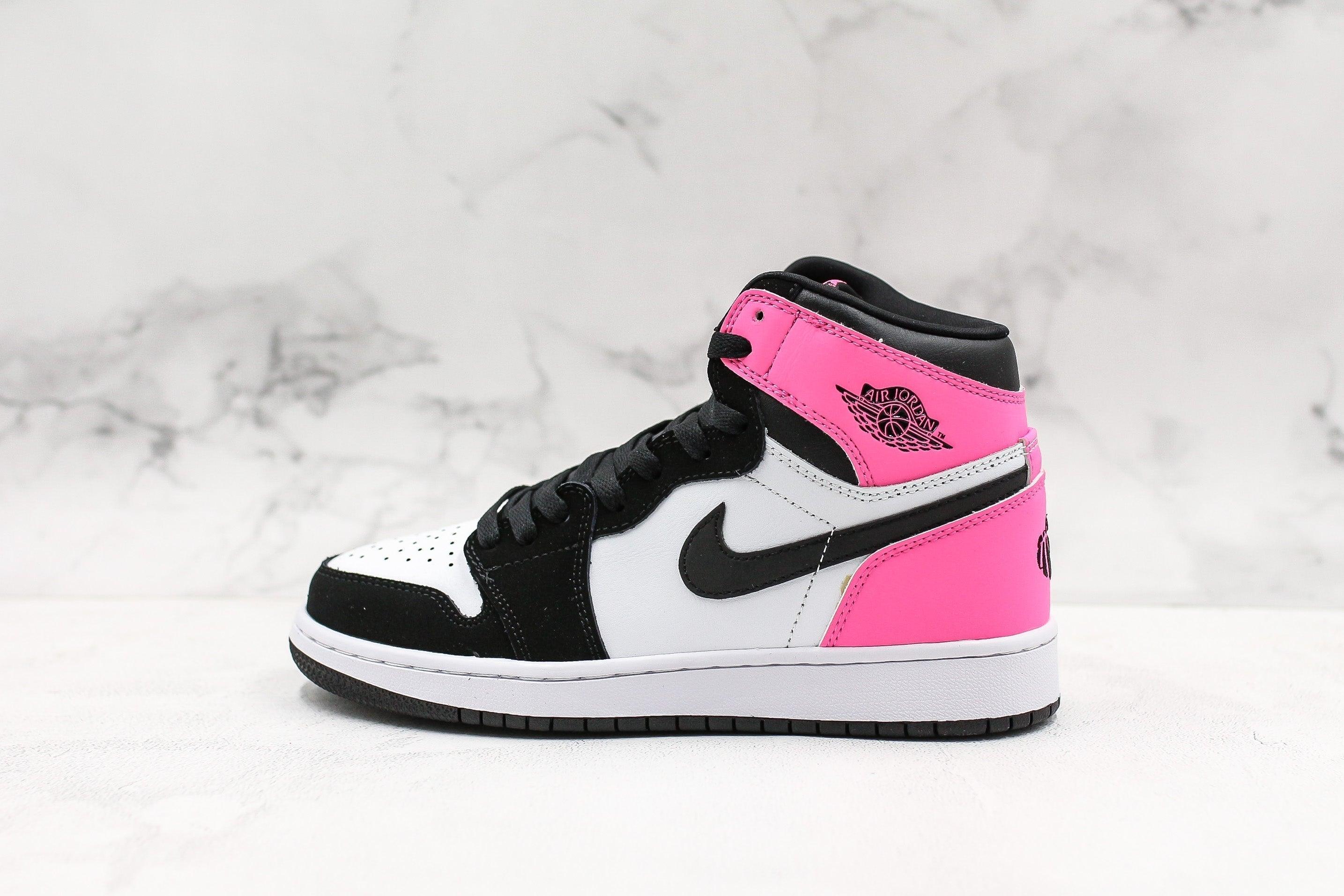 Custom Air Jordan 1 Low Pink AJ1 High Q ( Customs And Box ), Jordan 1 Sneakers Active - sneakerhypesusa