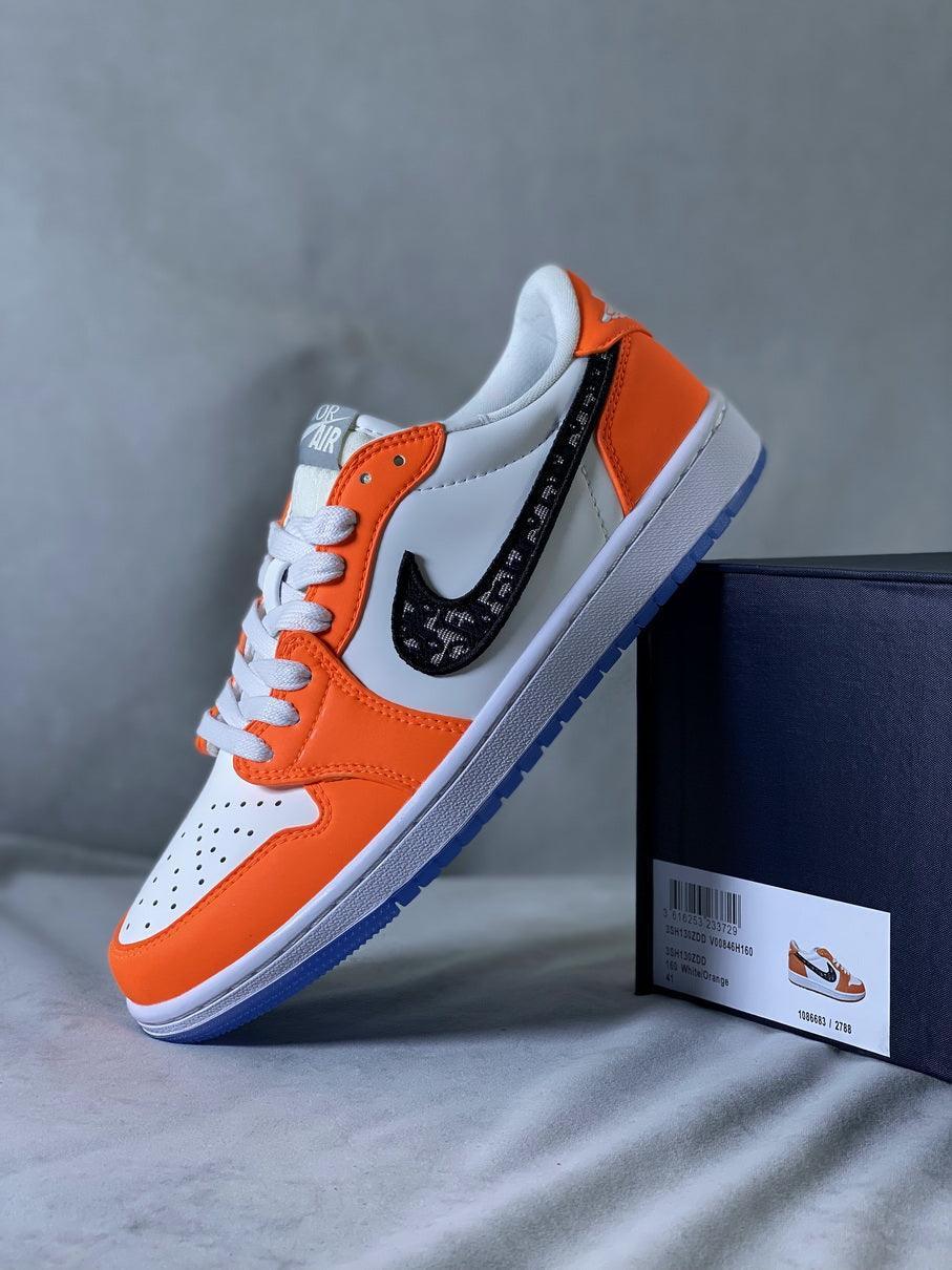 Custom Air Jordan 1 Low x Dior BA33 - sneakerhillcom