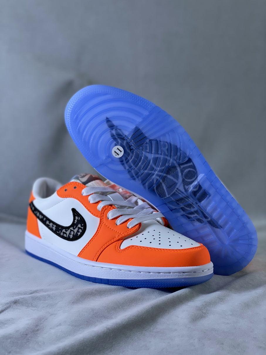Custom Air Jordan 1 Low x Dior BA33 - sneakerhillcom