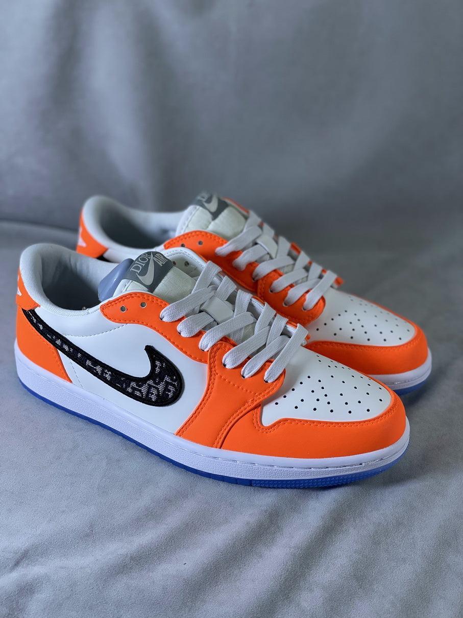 Custom Air Jordan 1 Low x Dior BA33 - sneakerhillcom