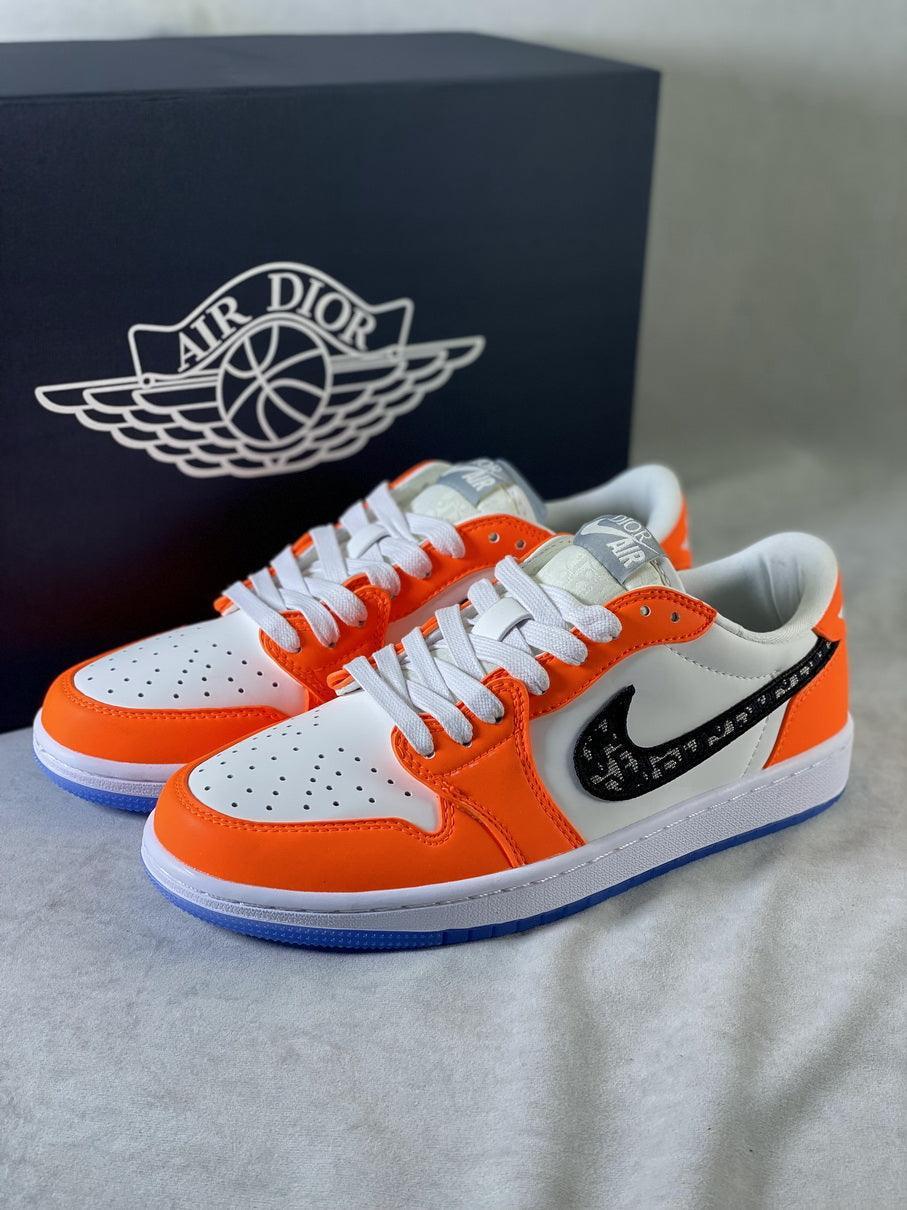 Custom Air Jordan 1 Low x Dior BA33 - sneakerhillcom