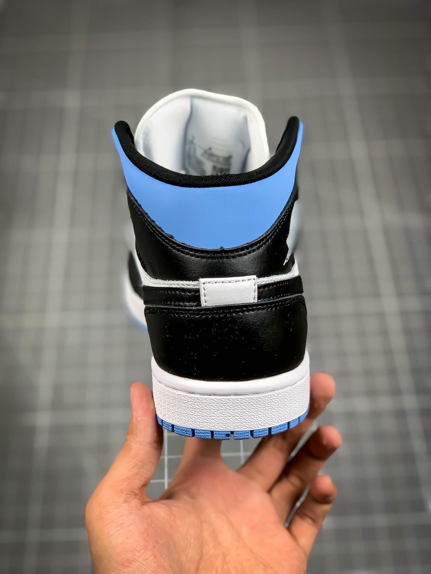 Custom Air Jordan 1 Mid AJ1 554724-117 - sneakerhillcom