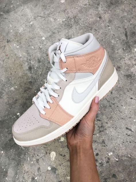 Custom Air Jordan 1 Mid CV3044 100 - sneakerhillcom