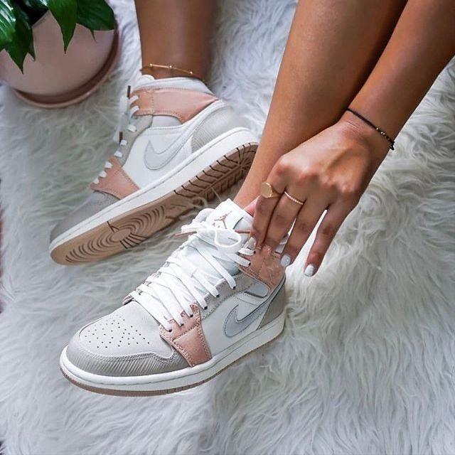 Custom Air Jordan 1 Mid CV3044 100 - sneakerhillcom