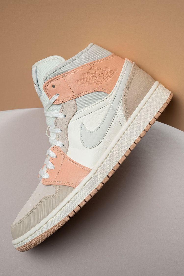 Custom Air Jordan 1 Mid CV3044 100 - sneakerhillcom