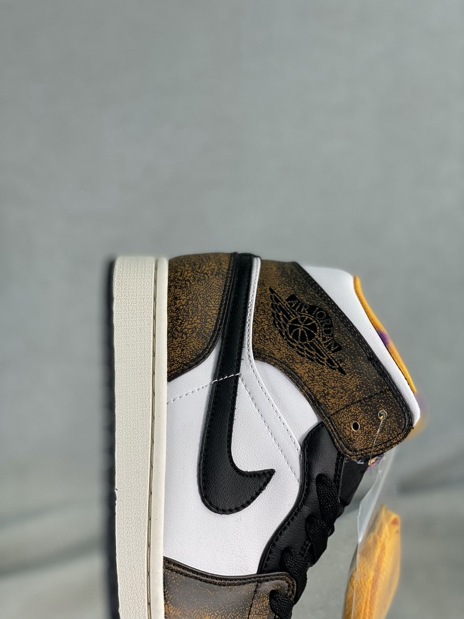 Custom Air Jordan 1 Mid DQ8417-071 - sneakerhypesusa