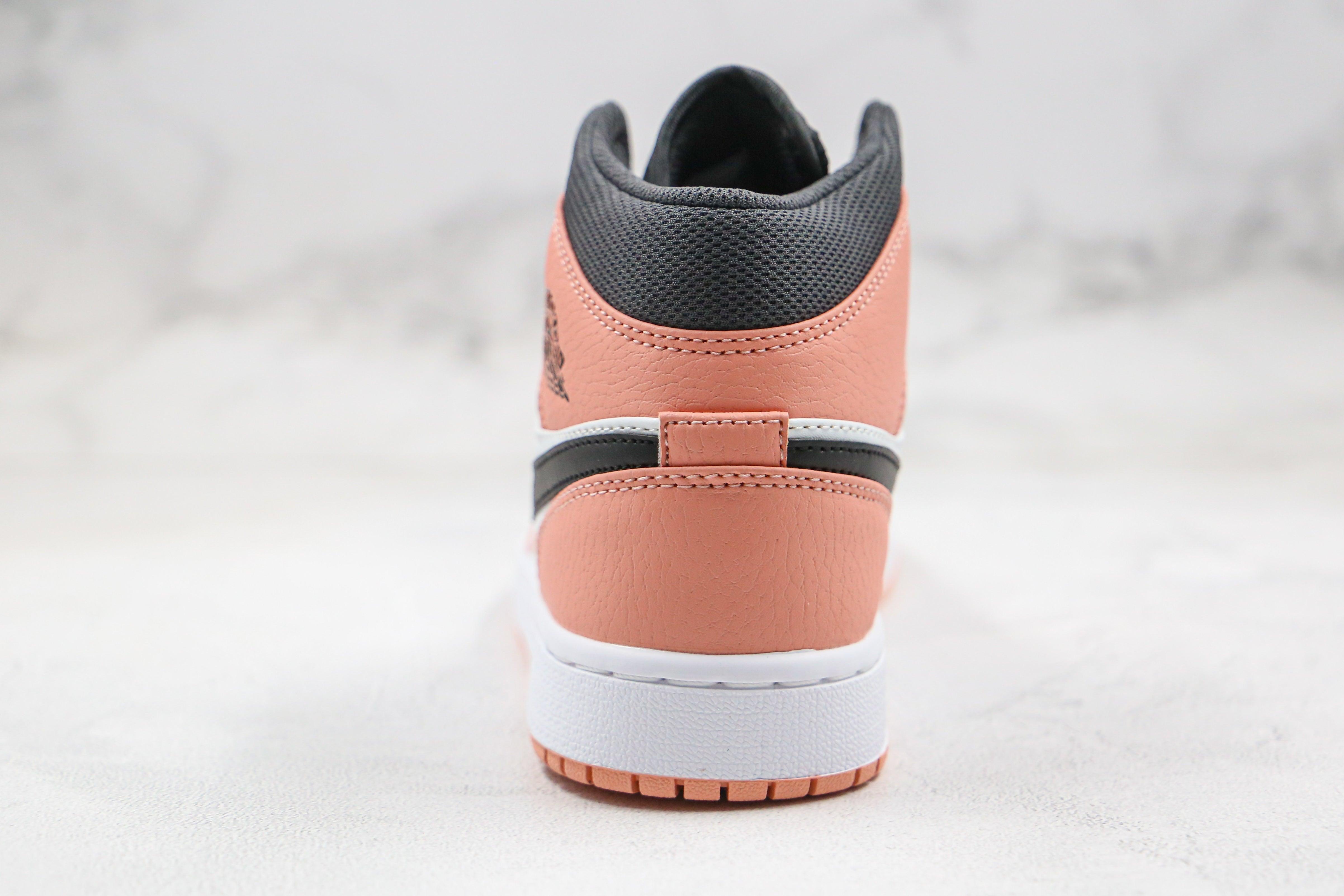Custom Air Jordan 1 Mid Digital Pink Quartz High Q - sneakerhillcom