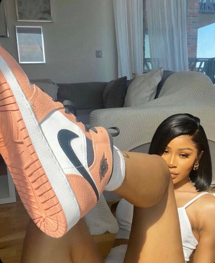 Custom Air Jordan 1 Mid Digital Pink Quartz High Q - sneakerhillcom